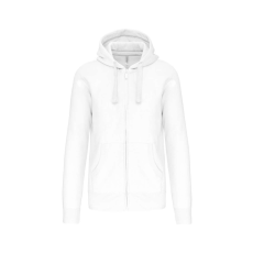 KARIBAN KA454 MEN'S FULL ZIP HOODED SWEATSHIRT L
