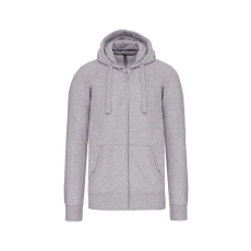 KARIBAN KA454 MEN'S FULL ZIP HOODED SWEATSHIRT S