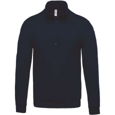 KARIBAN KA478 ZIP NECK SWEATSHIRT XL