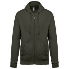 KARIBAN KA479 FULL ZIP HOODED SWEATSHIRT 2XL
