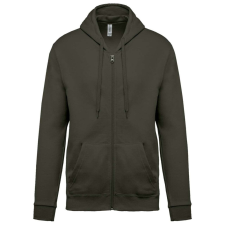 KARIBAN KA479 FULL ZIP HOODED SWEATSHIRT M férfi pulóver, kardigán