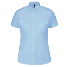 KARIBAN KA504 LADIES’ SHORT-SLEEVED PILOT SHIRT XL munkaruha