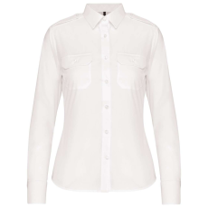 KARIBAN KA506 LADIES’ LONG-SLEEVED PILOT SHIRT 2XL