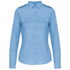 KARIBAN KA506 LADIES’ LONG-SLEEVED PILOT SHIRT L