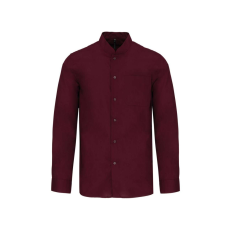 KARIBAN KA515 MEN'S LONG-SLEEVED MANDARIN COLLAR SHIRT 3XL