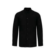 KARIBAN KA515 MEN'S LONG-SLEEVED MANDARIN COLLAR SHIRT XL
