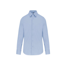 KARIBAN KA529 LONG-SLEEVED COTTON/ELASTANE SHIRT XS