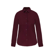KARIBAN KA530 LADIES' LONG-SLEEVED STRETCH SHIRT L
