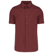 KARIBAN KA531 SHORT-SLEEVED COTTON/ELASTANE SHIRT M munkaruha