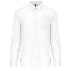 KARIBAN KA533 MEN'S LONG-SLEEVED OXFORD SHIRT M