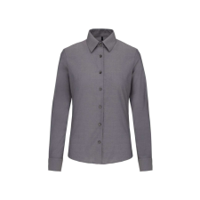 KARIBAN KA534 LADIES' LONG-SLEEVED OXFORD SHIRT M munkaruha