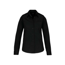 KARIBAN KA542 LADIES' LONG-SLEEVED COTTON POPLIN SHIRT M munkaruha