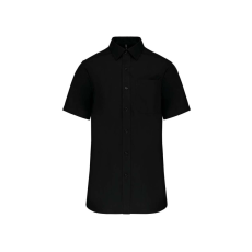 KARIBAN KA543 MEN'S SHORT-SLEEVED COTTON POPLIN SHIRT 2XL