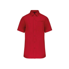 KARIBAN KA543 MEN'S SHORT-SLEEVED COTTON POPLIN SHIRT 6XL munkaruha