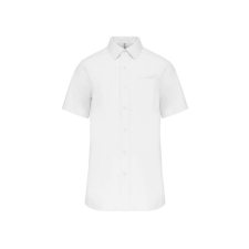 KARIBAN KA543 MEN'S SHORT-SLEEVED COTTON POPLIN SHIRT M munkaruha