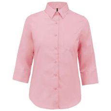 KARIBAN KA558 LADIES&- 039; 3/4 SLEEVED SHIRT XS