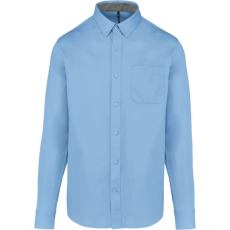 KARIBAN KA586 MEN'S NEVADA LONG-SLEEVE COTTON SHIRT L