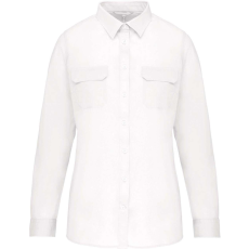 KARIBAN KA591 LADIES' LONG-SLEEVED SAFARI SHIRT L