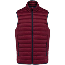 KARIBAN KA6113 MEN’S LIGHTWEIGHT SLEEVELESS FAKE DOWN JACKET 2XL férfi mellény