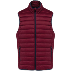 KARIBAN KA6113 MEN’S LIGHTWEIGHT SLEEVELESS FAKE DOWN JACKET S