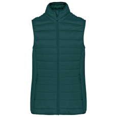 KARIBAN KA6114 LADIES&- 039; LIGHTWEIGHT SLEEVELESS FAKE DOWN JACKET S