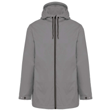 KARIBAN KA6153 UNISEX HOODED JACKET WITH MICRO-POLARFLEECE LINING S férfi kabát, dzseki