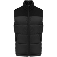 KARIBAN KA6162 UNISEX BI-TONE PADDED BODYWARMER L férfi mellény