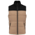 KARIBAN KA6162 UNISEX BI-TONE PADDED BODYWARMER M