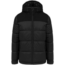 KARIBAN KA6163 UNISEX BI-TONE PADDED JACKET WITH HOOD 3XL