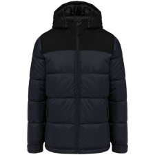 KARIBAN KA6163 UNISEX BI-TONE PADDED JACKET WITH HOOD 3XL férfi kabát, dzseki