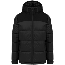 KARIBAN KA6163 UNISEX BI-TONE PADDED JACKET WITH HOOD 4XL férfi kabát, dzseki