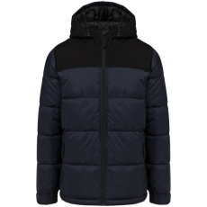 KARIBAN KA6163 UNISEX BI-TONE PADDED JACKET WITH HOOD S