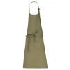 KARIBAN KA8007 APRON WITH POCKET IN ORGANIC COTTON U