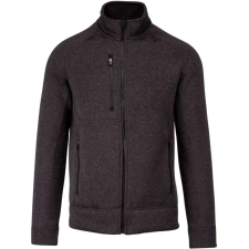 KARIBAN KA9106 MEN'S FULL ZIP HEATHER JACKET L munkaruha