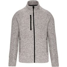 KARIBAN KA9106 MEN&- 039;S FULL ZIP HEATHER JACKET 3XL férfi kabát, dzseki