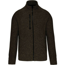 KARIBAN KA9106 MEN&- 039;S FULL ZIP HEATHER JACKET S férfi kabát, dzseki