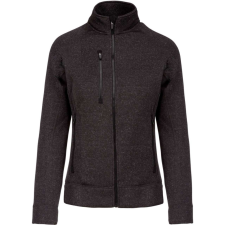 KARIBAN KA9107 LADIES' FULL ZIP HEATHER JACKET XS munkaruha