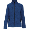 KARIBAN KA9107 LADIES&- 039; FULL ZIP HEATHER JACKET XL