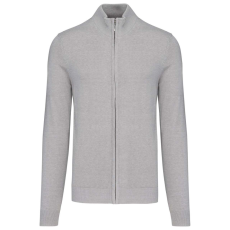KARIBAN KA961 MEN'S FULL ZIP CARDIGAN L