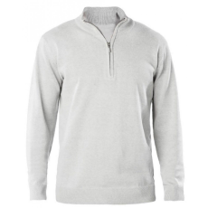 KARIBAN KA970 galléros pulóver, Grey Melange - R -3XL