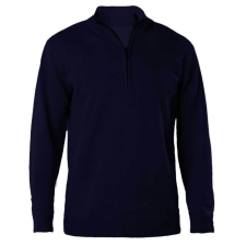 KARIBAN KA970 MEN'S ZIP NECK JUMPER M munkaruha