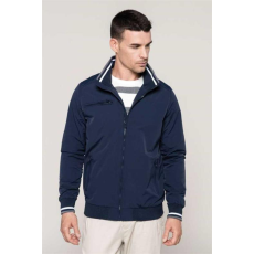 KARIBAN Kabát Kariban férfi unisex, black/white/blue, M