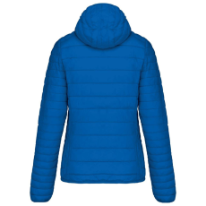 KARIBAN kapucnis bélelt meleg és ultrakönnyű Női kabát KA6111, Light Royal Blue-M