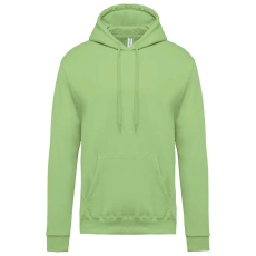 KARIBAN kapucnis férfi pulóver KA476, Apple Green-XL