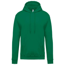 KARIBAN kapucnis férfi pulóver KA476, Kelly Green-2XL férfi pulóver, kardigán
