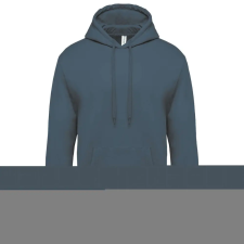 KARIBAN kapucnis férfi pulóver KA476, Orion Blue-3XL férfi pulóver, kardigán