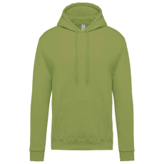 KARIBAN kapucnis férfi pulóver KA476, Pistachio-M