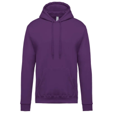 KARIBAN kapucnis férfi pulóver KA476, Purple-2XL