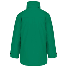 KARIBAN kapucnis kabát steppelt béléssel KA677, Kelly Green-S férfi kabát, dzseki