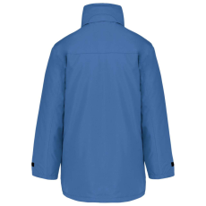 KARIBAN kapucnis kabát steppelt béléssel KA677, Light Royal Blue-2XL